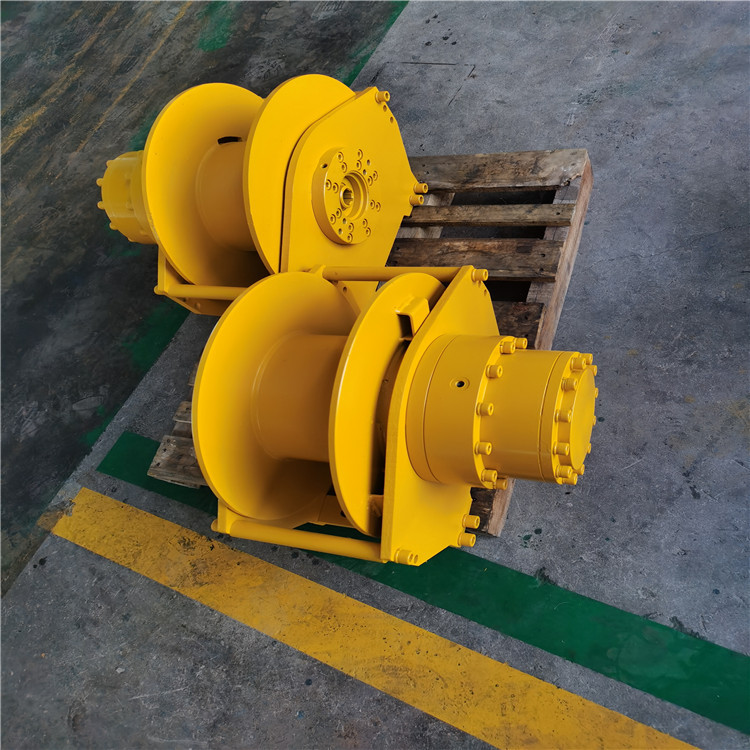 双十一济宁山拓厂家促销1吨15吨小型液压卷扬机带自动刹车压绳器