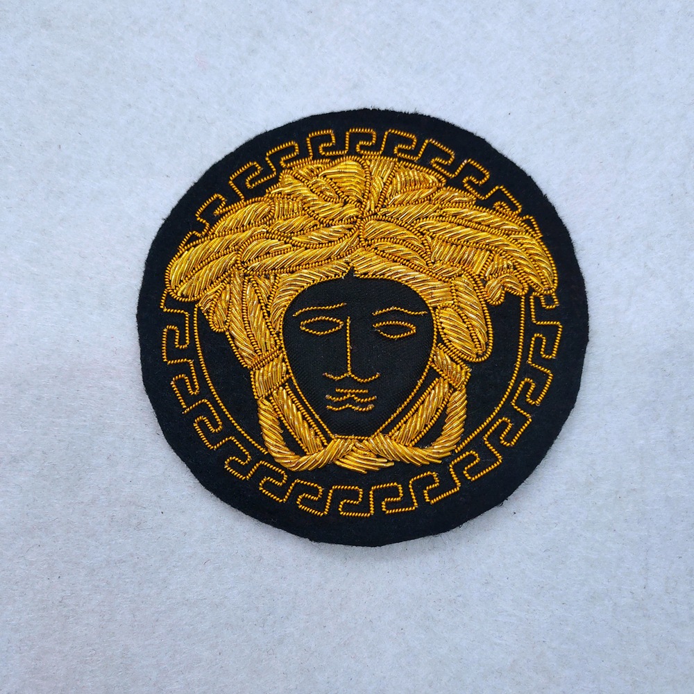 印度丝徽章 印度丝绣花章 印度丝 印度丝金属徽章 印度丝手工徽章