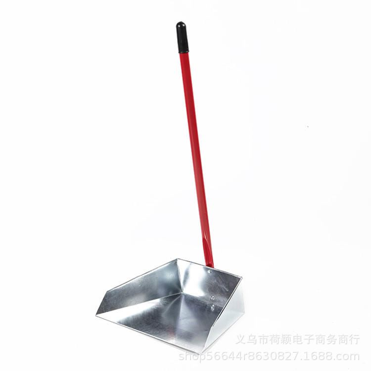 批发家用简约扫垃圾垃圾斗 家居清洁结实耐用铁把铁畚斗