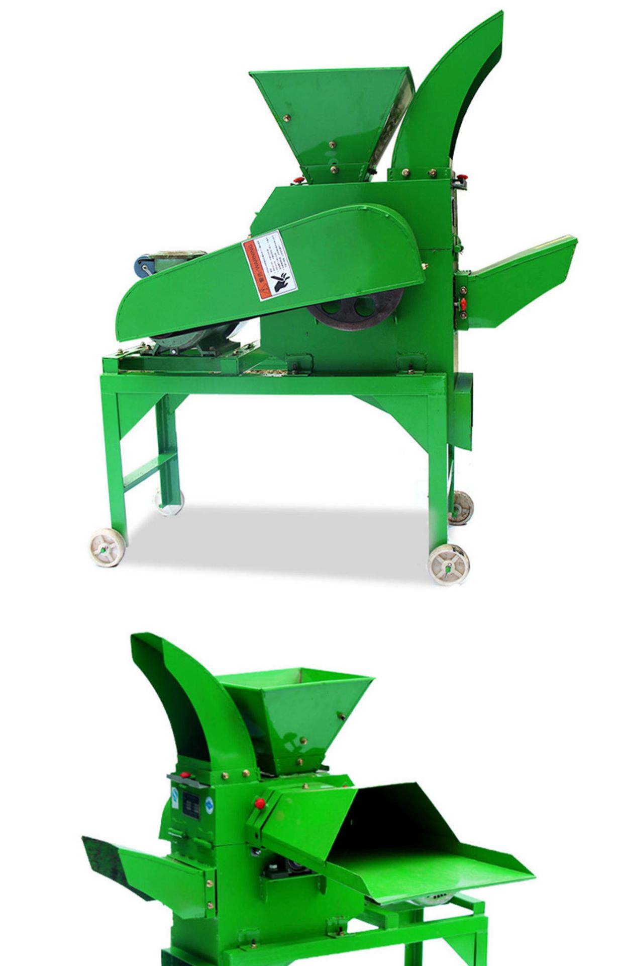 打切草粉碎铡草机揉丝小型干湿两家用200v秸秆碎草机养殖饲料喂羊