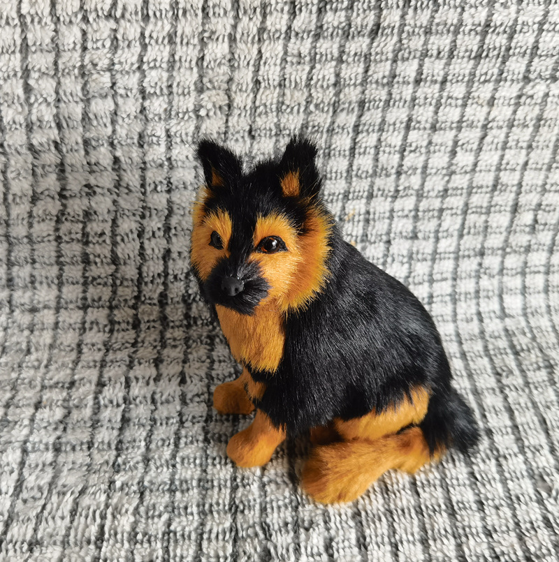 仿真狗玩偶生日礼物儿童宠物玩具客厅摆件仿真狼狗德国牧羊犬黑背