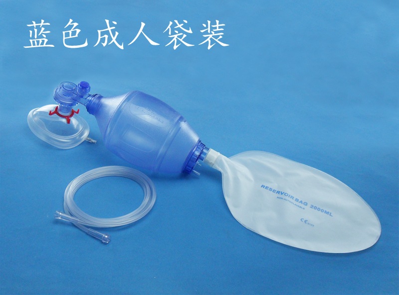 简易呼吸器套装人工呼吸器急救苏醒球囊复苏器气囊