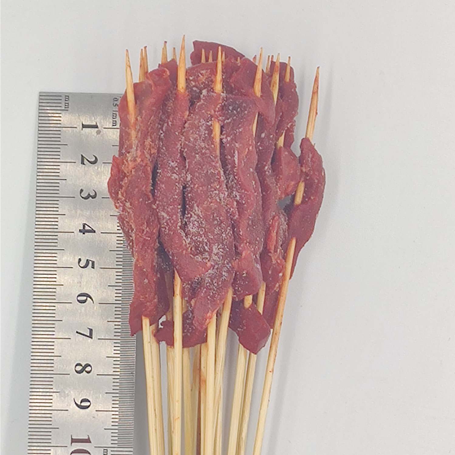 猪心小串铁板烧烤油炸串串香火锅冷冻半成品商用食材2000串