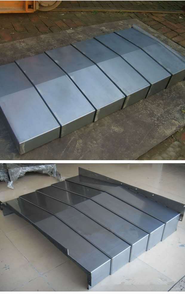 厂家定制机床导轨防护罩 不锈钢板防护罩 防尘罩 机床伸缩防护罩