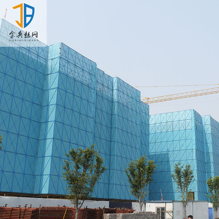 外架钢板网片爬架网 外墙提升架镀锌板爬架网 脚手架挂网