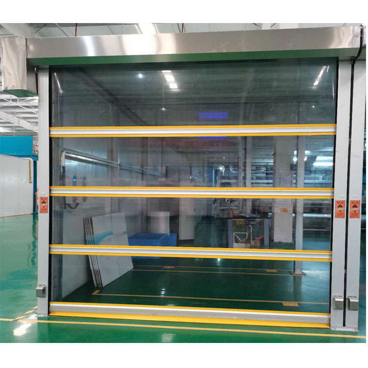 厂家直销电动pvc快速卷帘门无尘车间自动感应升降提升工业门卷闸