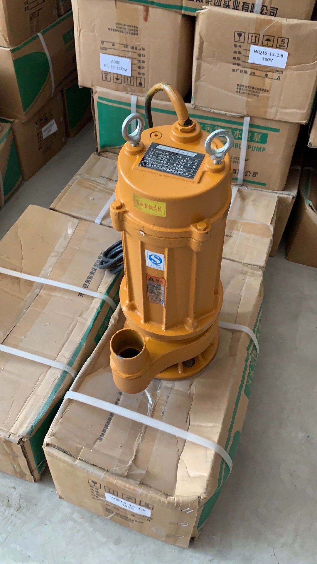 人民款污水泵1100w1500w220v380v排污泵青岛专业配送含税13%