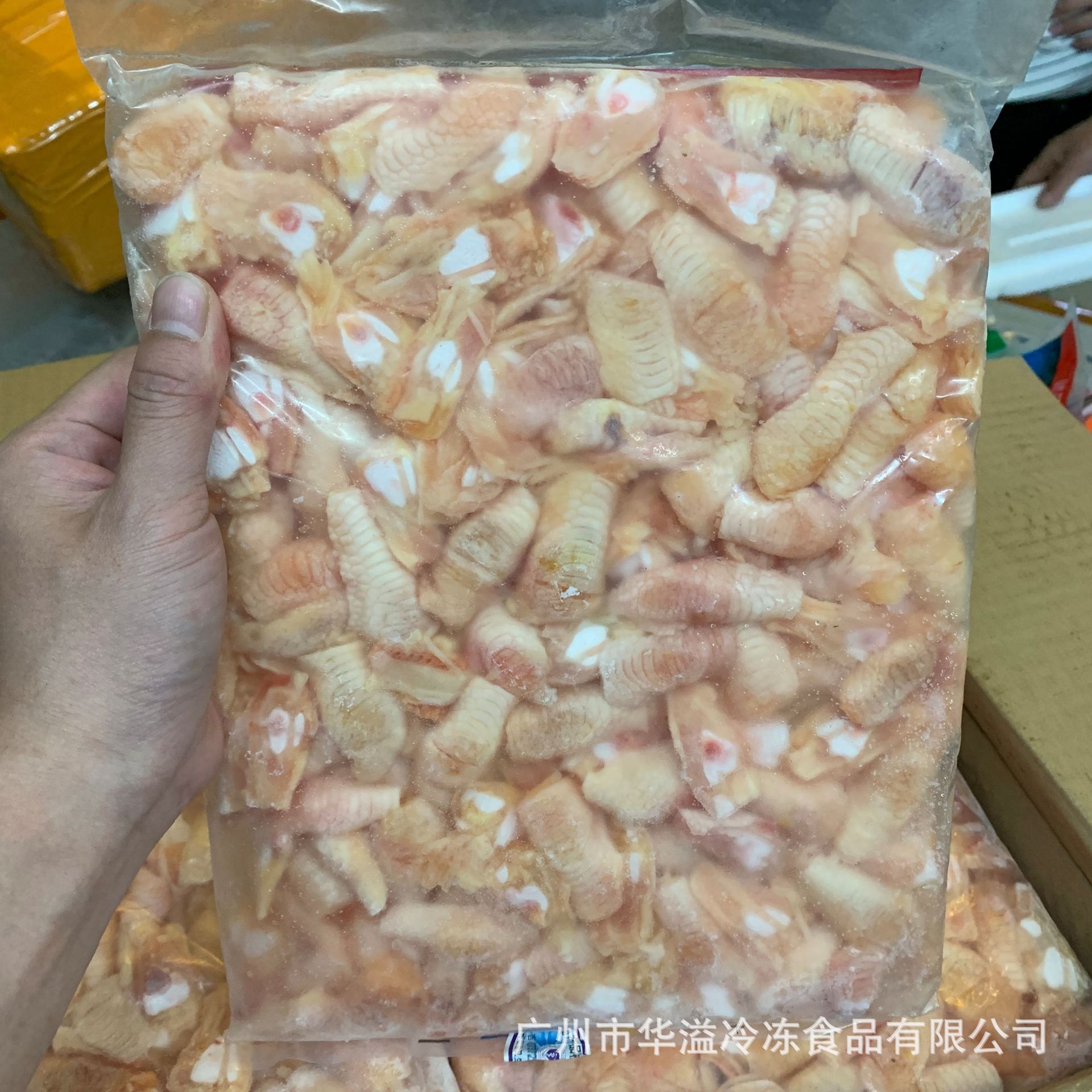 冷冻鸡脚筋 鸡脚脆骨 24斤/箱 批发速冻鸡爪筋麻辣鸡脚筋凤凰筋