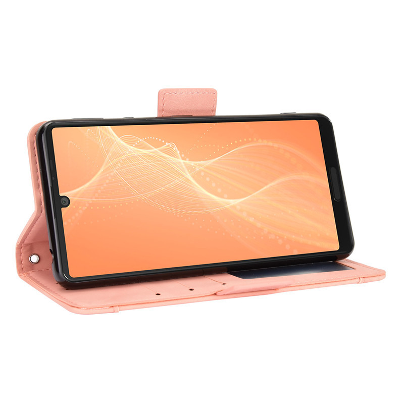 夏普sense5g手机壳sharp aquos sense4手机皮套翻盖多卡槽外壳r本