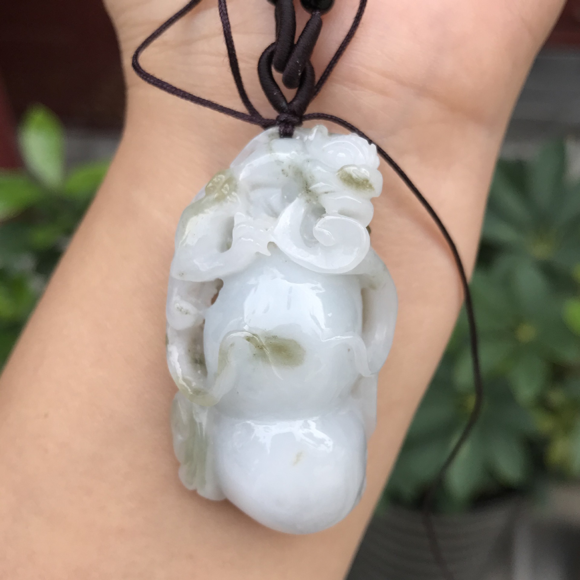 翡翠a货貔貅吊坠玉佩玉葫芦缅甸玉石福禄挂坠男女附证书单款-阿里巴巴