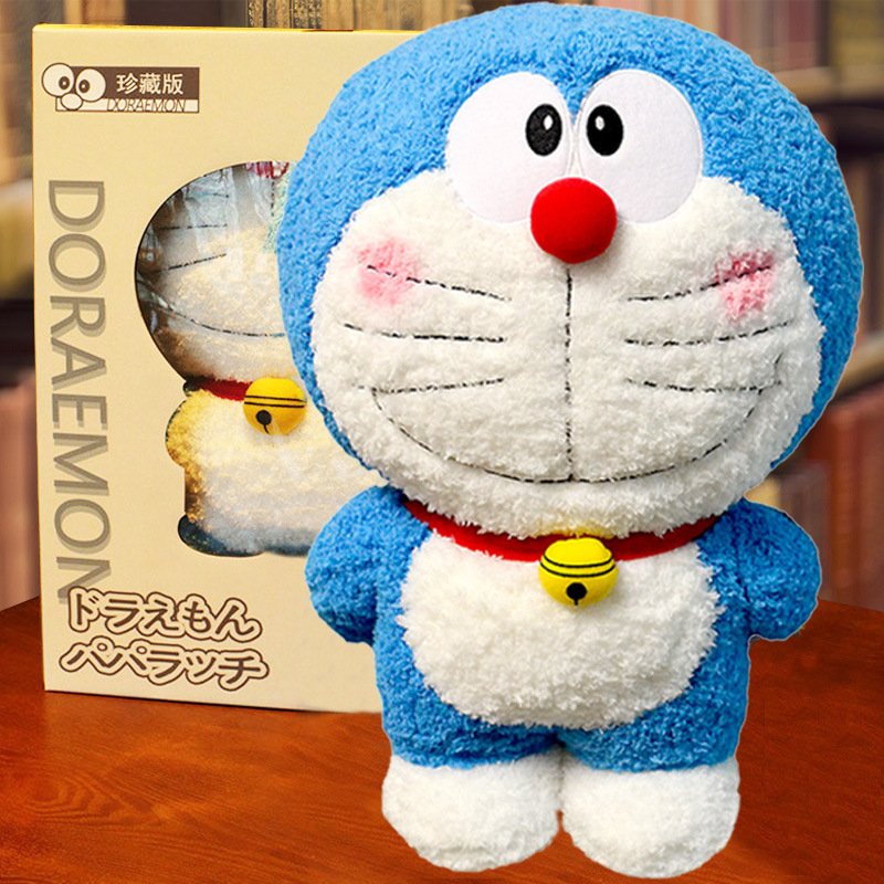 哆啦a梦公仔装正版日本叮当猫毛绒玩具创意抱枕蓝胖子玩偶礼物