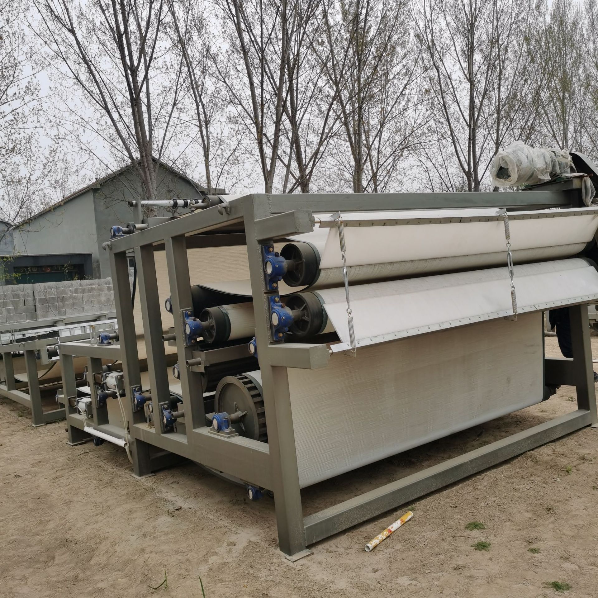 供应二手带式压滤机 二手带式泥沙压滤机 二手广州绿丰压滤机回收