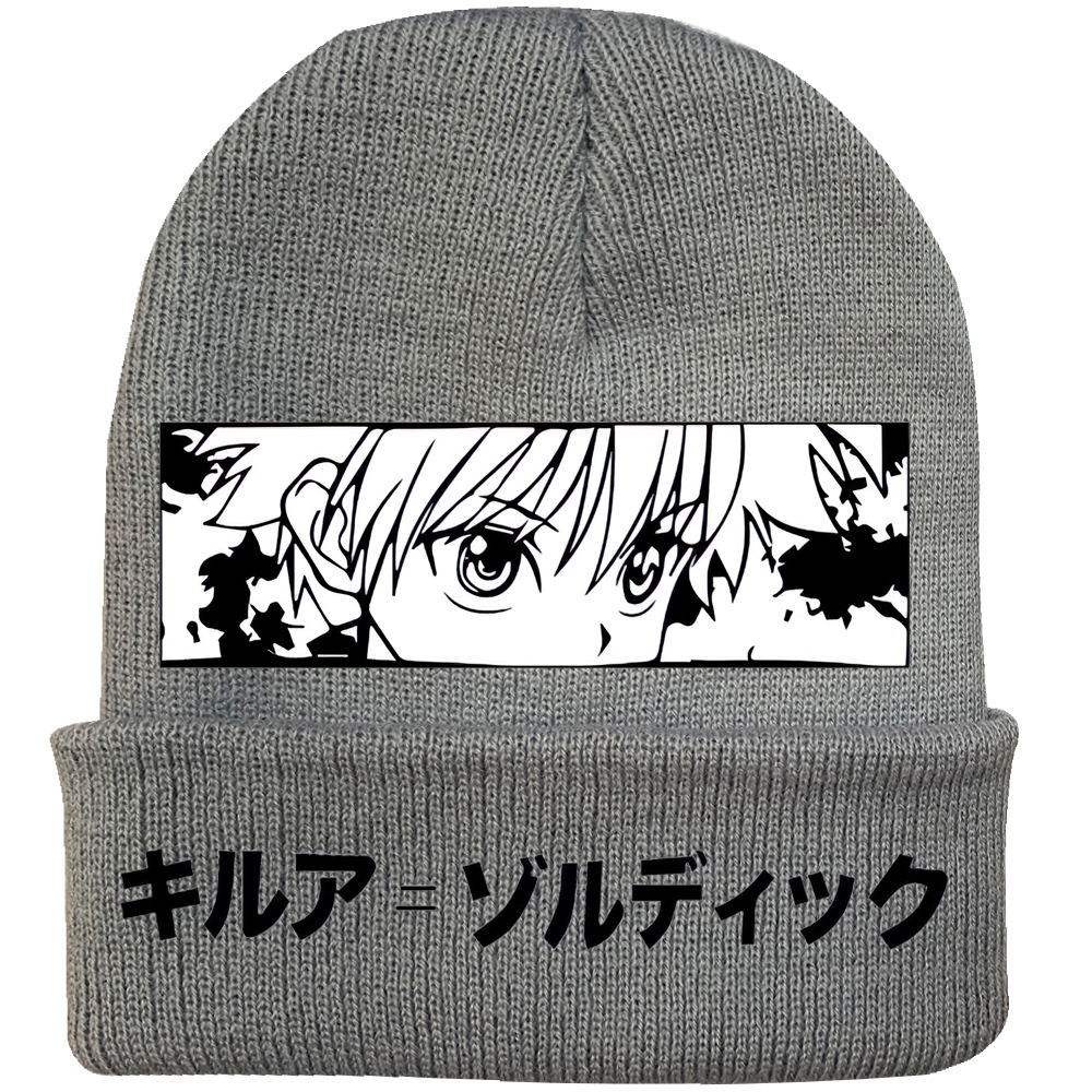 我的英雄学院日漫针织帽韩版百搭弹力线绒帽图案定制艺橙服饰