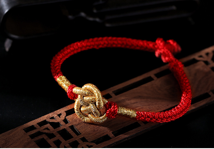 龙结新品金钱结八方平安结编织手绳手工制作钱途无量男女款手绳