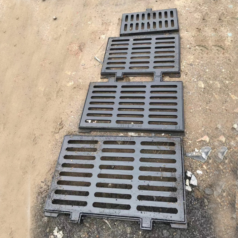 球墨铸铁井篦子 铸铁平篦 450*750排水沟盖板 套篦子