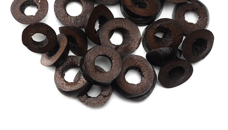 西班牙进口卡利亚切片黑橄榄 335克 意面披萨沙拉西餐佐料烘焙用