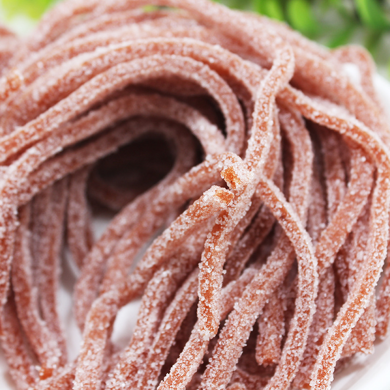 山楂丝 带糖山楂条糯丝 月饼糕点原料 整箱净重20斤