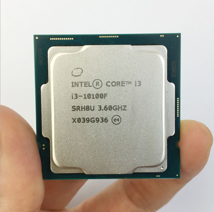 适用于intel/英特尔i3 10100f散片cpu十代处理器支持h410/b460主
