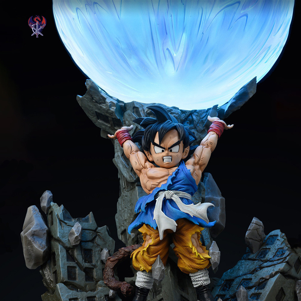 七龙珠动漫手办 元气弹悟空七龙珠系列 树脂雕像动漫手办模型摆件