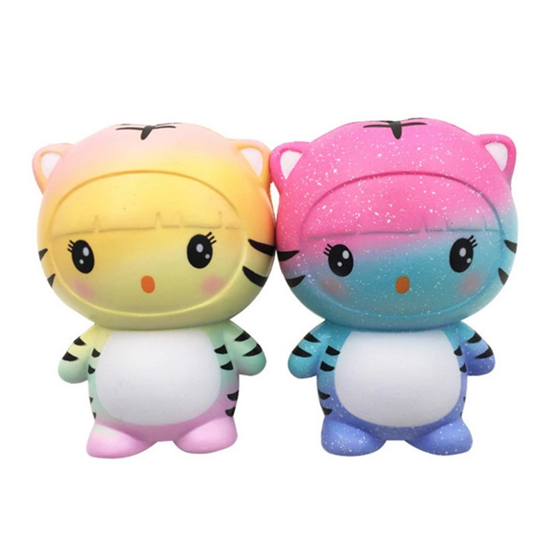 慢回弹玩具 新款squishy pu慢回弹仿真小老虎 发泄 玩具现货批发