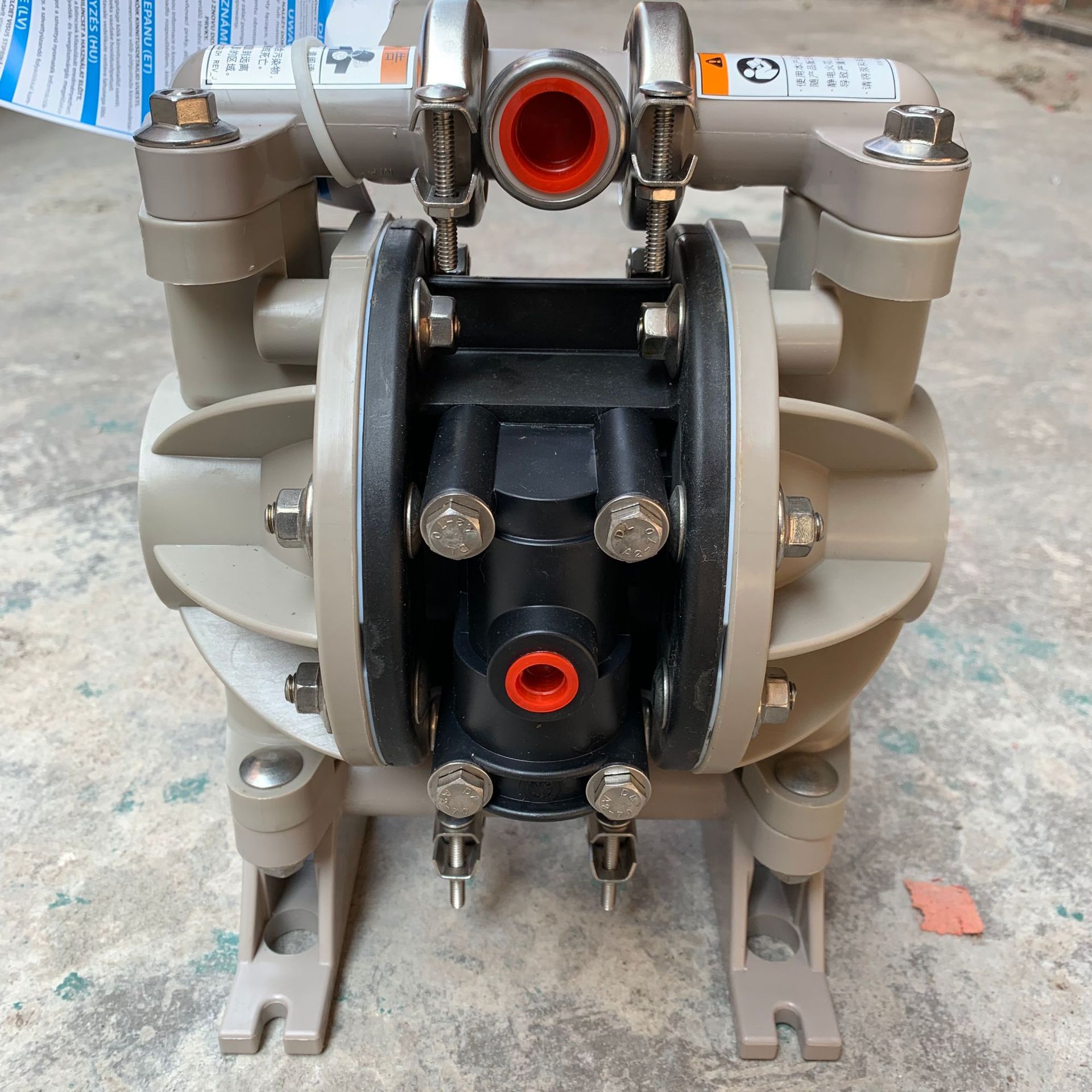 aro气动隔膜泵英格索兰12寸塑料油墨印刷输送隔膜泵666053388