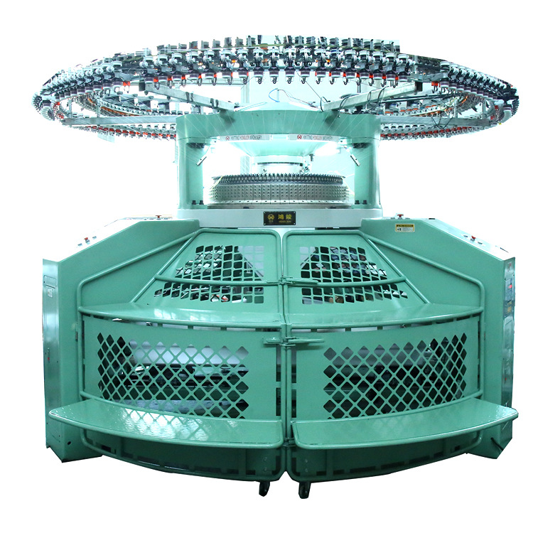 厂家供应大开幅双面针织大圆机, 生产空气层,罗马布,夹层布等