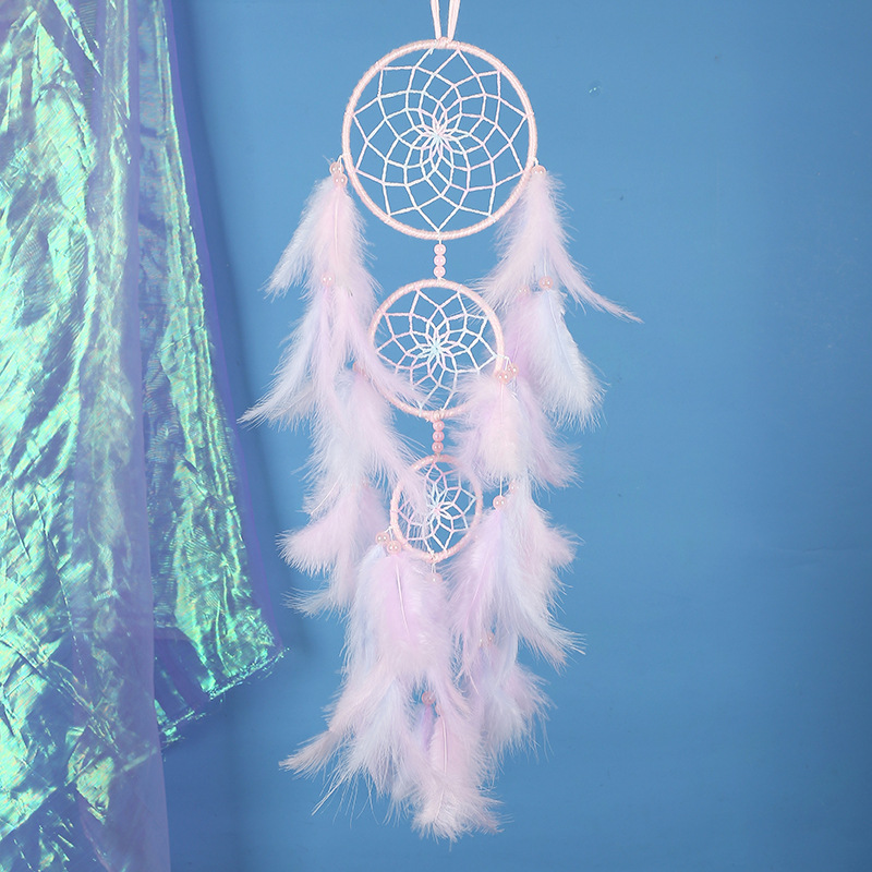 家居绣花竹编风铃挂饰饭店幼儿园筲箕风铃墙壁墙面装饰挂饰吊饰-报价