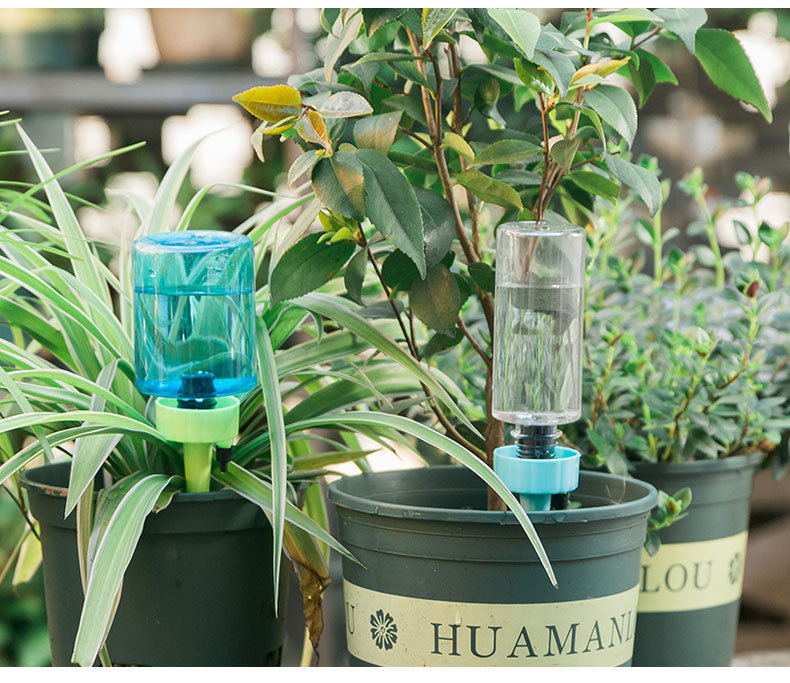 升级款自动浇花滴灌器 花园盆栽滴水自动浇水器 无级变速灌溉工具