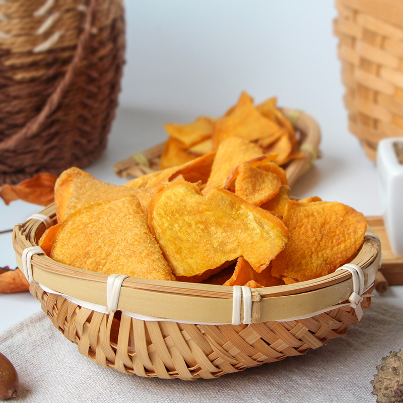 香脆地瓜干烤地瓜片红薯干山芋脆片农家非碳烤油炸条自制番薯