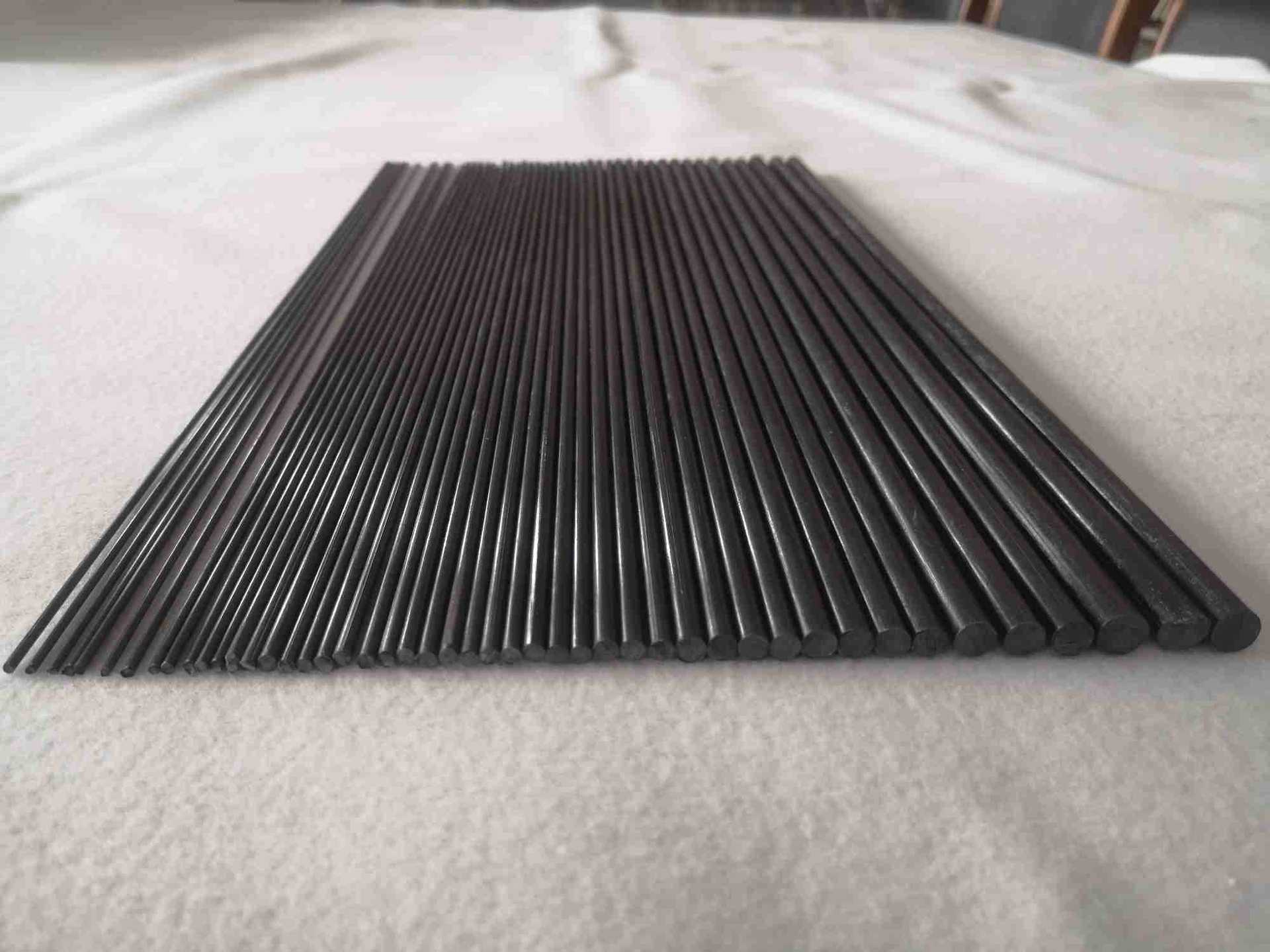 碳纤维实心棒 碳棒 超细碳纤维实心棒 实心碳纤维棒厂家直销