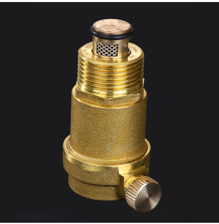 4分6分dn20黄铜立式角式卧式自动排气阀家用自来水暖气管道放气阀