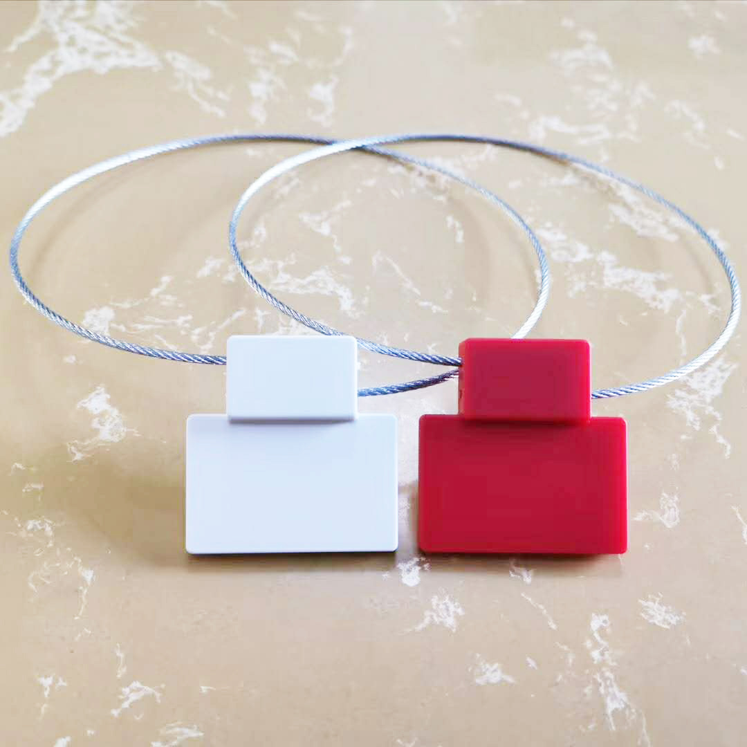 供应rfid智能电子铅封 uhf防伪封签电子钢丝封条物流运输管理标签