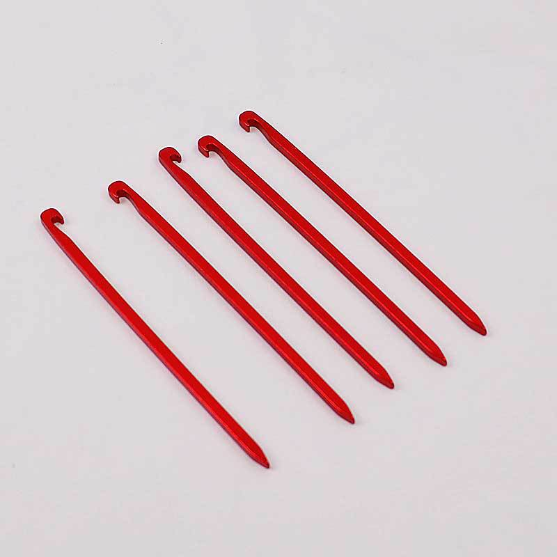 户外超轻铝合金地钉帐篷固定钉方形地钉