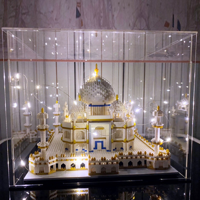 泰姬陵积木微颗粒拼装积木大人高难度套餐系一件代发w0601