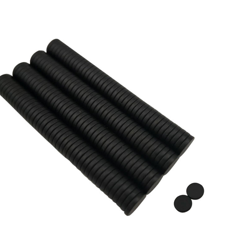 8x2黑环氧强磁黑镍黑色磁铁黑色圆片磁铁黑色磁石圆形直径8x2