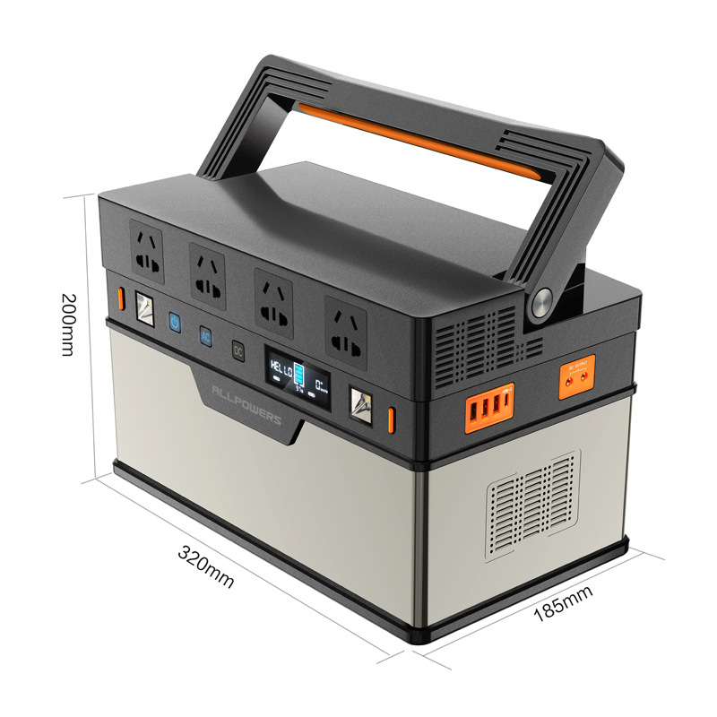 allpowers 220v户外移动电源大功率1000w储能电源 便携式应急电源