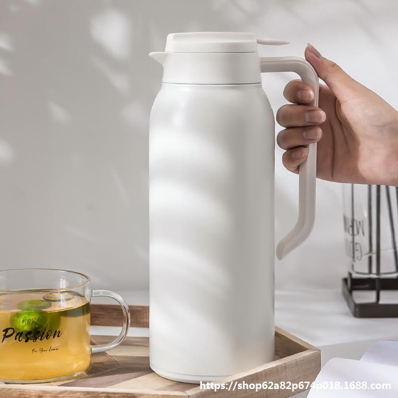 1.5升真空316暖水瓶大容量热水式欧式保温不锈钢壶家用保温瓶按压