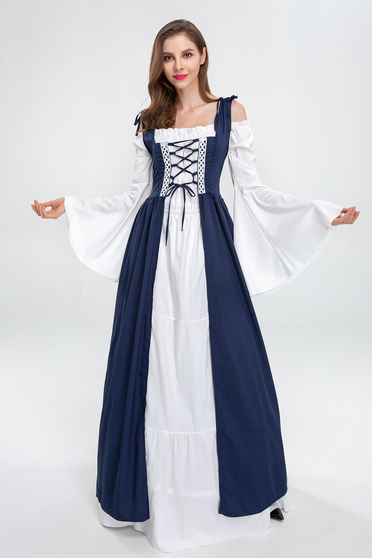 万圣节希腊女神宫廷公主女王服装 复古欧式皇式话剧舞台剧演出服