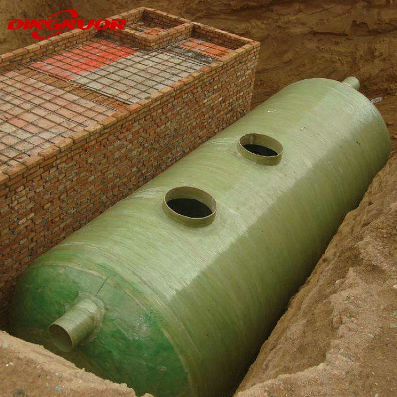 缠绕化粪池 污水处理小型化粪池 玻璃钢缠绕化粪池 竖流式沉淀池