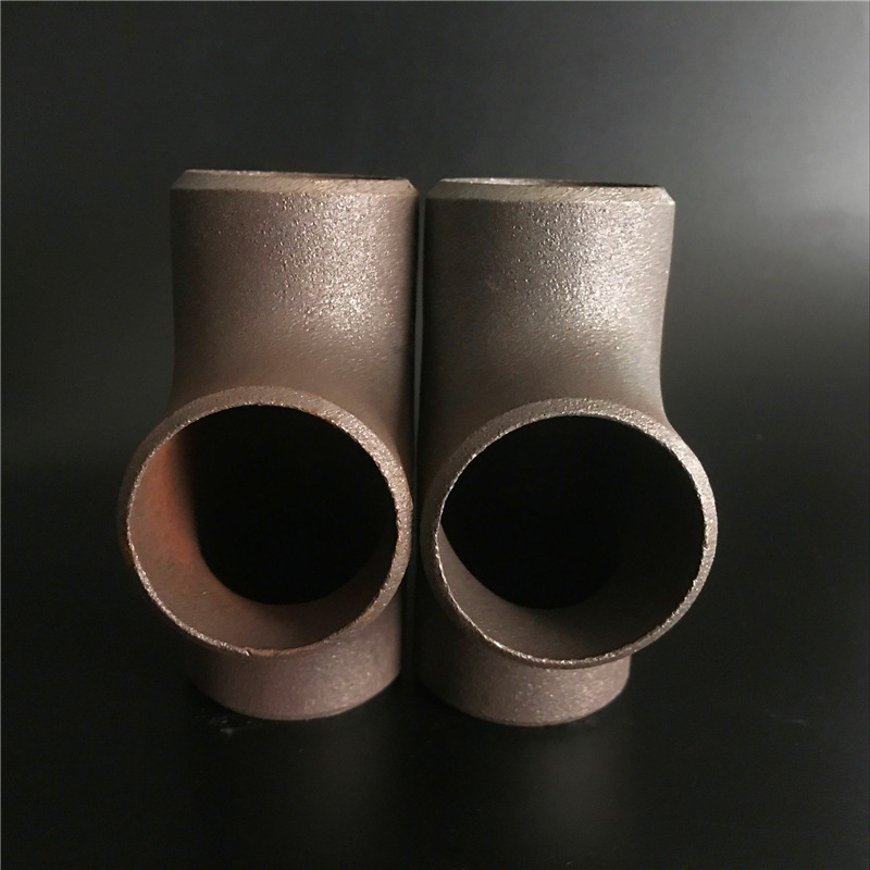 国标焊接三通焊接正三通碳钢三通冲压三通20号钢三通材质q235