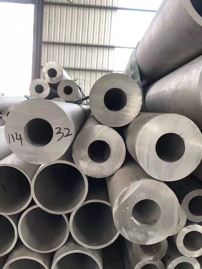 304不锈钢管材无缝管工业厚壁管精密管毛细管空心圆管切零加工