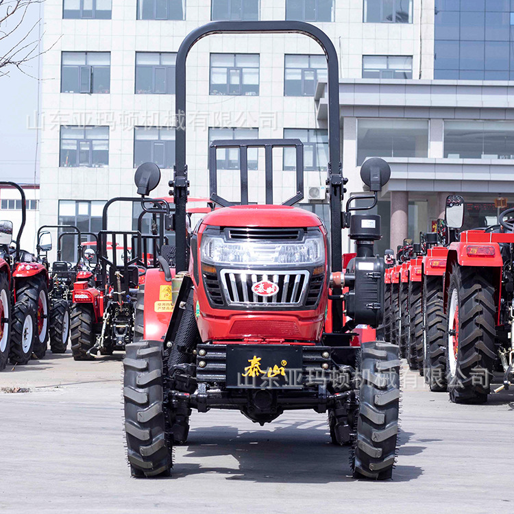 泰山2104大型农用四驱拖拉机 1804六缸拖拉机双轮四驱泰山拖拉机