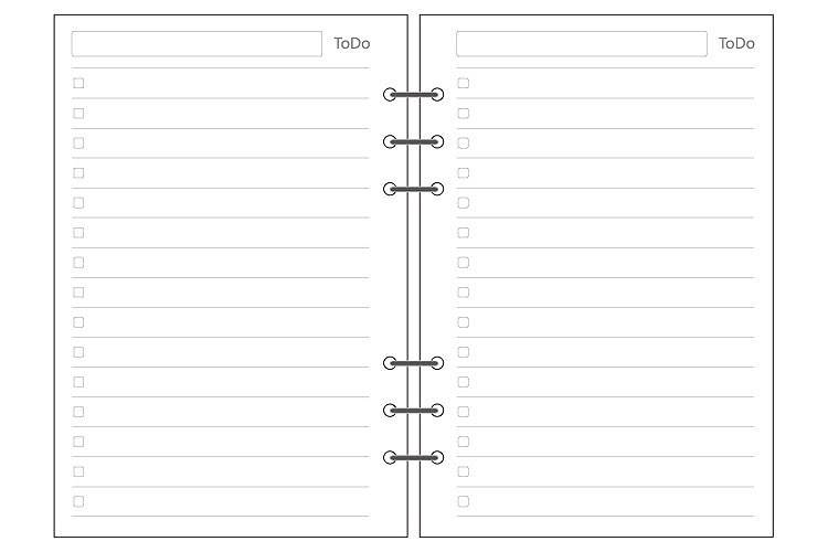 a4567b5笔记本替芯活页本内页内芯点阵网方格日月周计划手账本