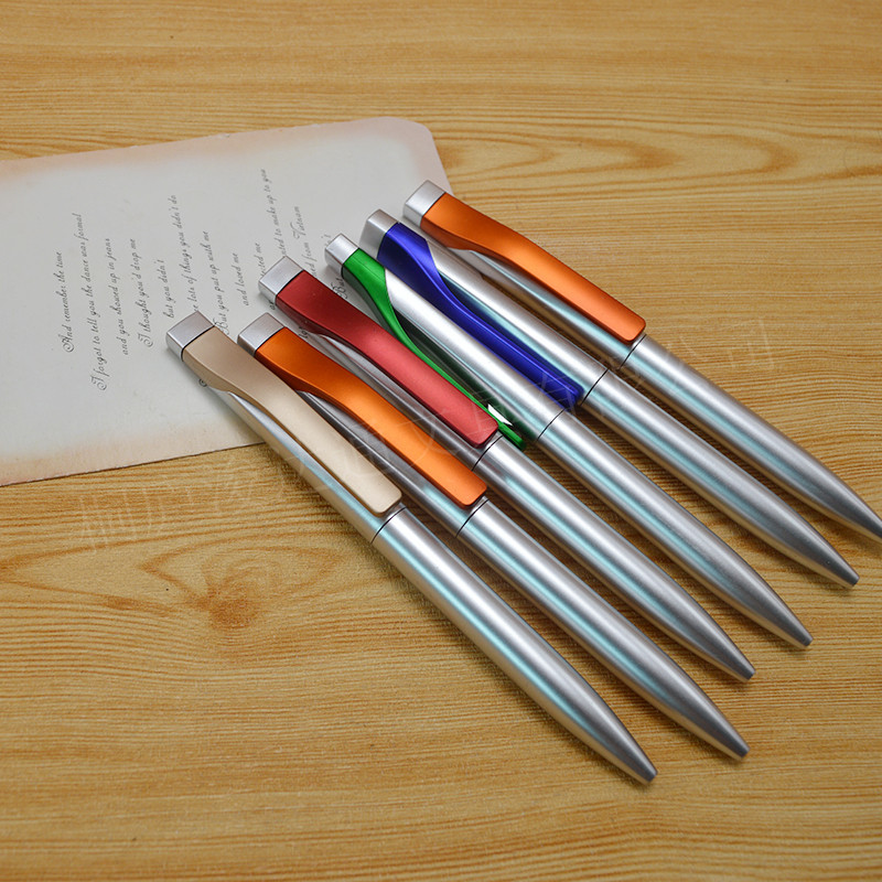 促销定制方形盖帽圆珠笔 可定制logo