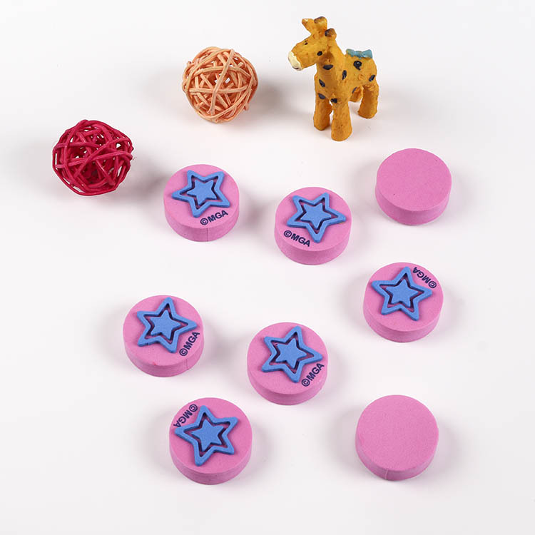 海绵eva印章定制卡通图案diy印章儿童环保益智玩具定做个性logo