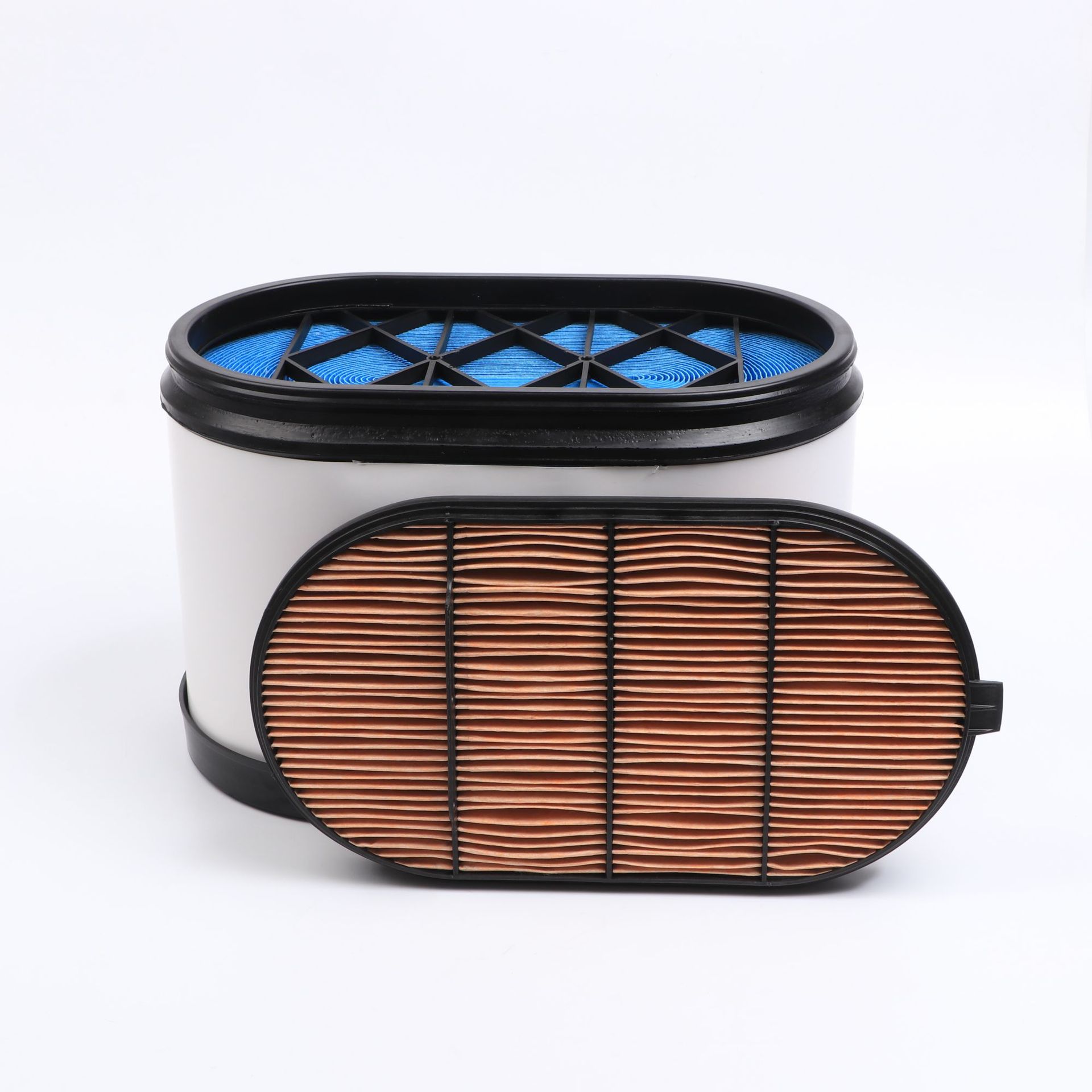 新款陕汽德龙x3000空气滤芯dz97259191047 550马力蜂窝滤清器