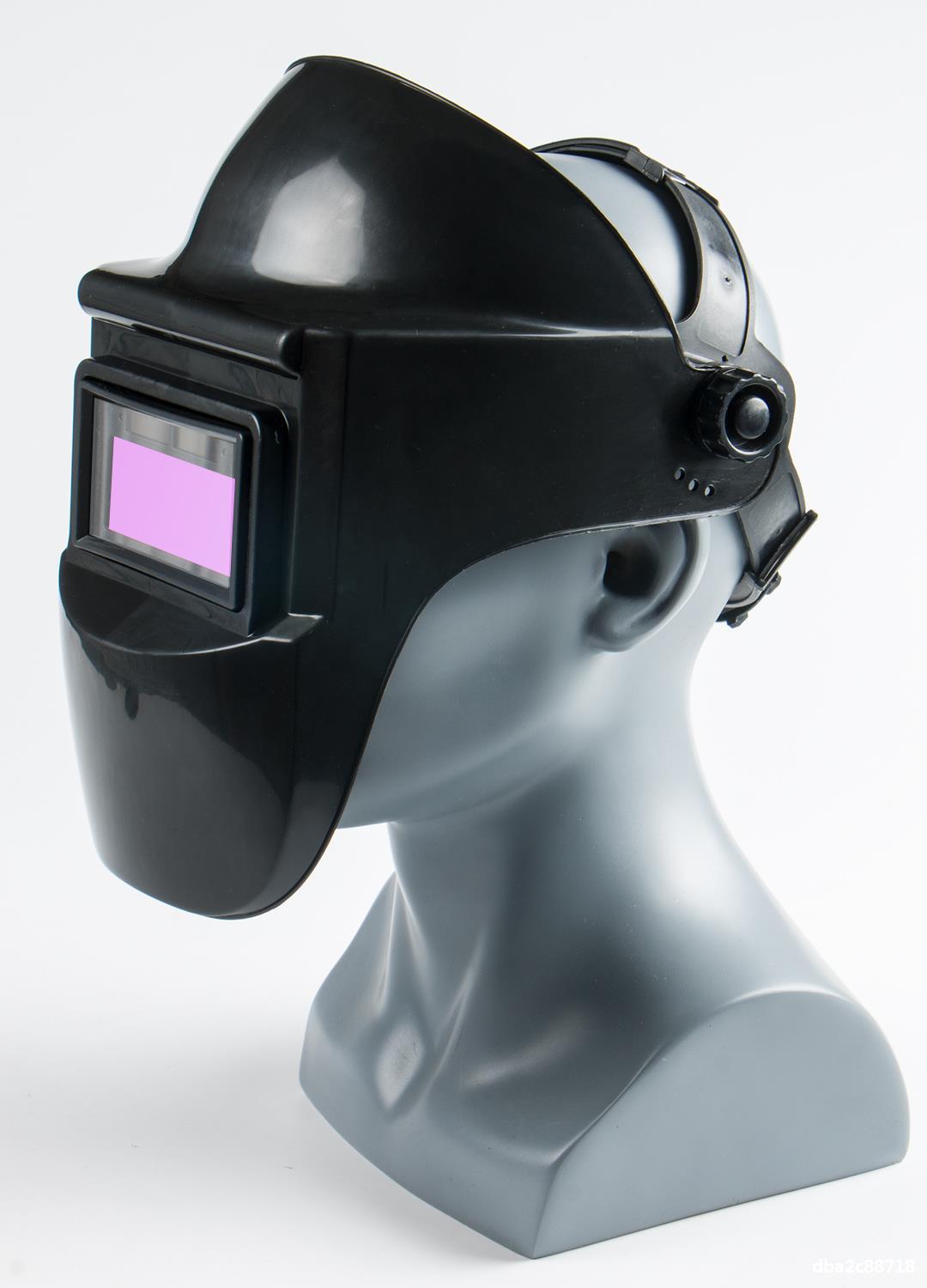 烧焊面卓电焊面罩自动变光焊工防烤脸部面具头戴式防护罩脸焊帽子