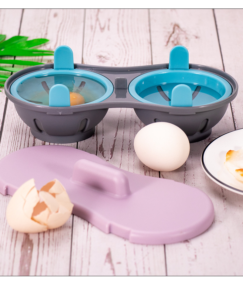 厂家直供微波炉蒸蛋器蒸蛋小模具煮蛋料理盒厨房小工具