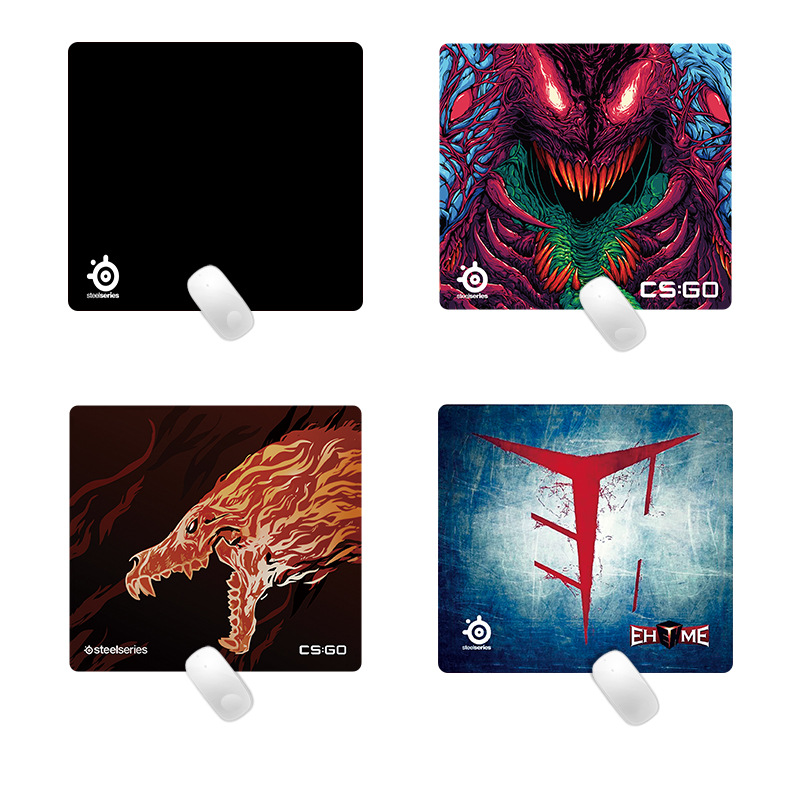 qck heavy游戏专用电竞吃鸡赛睿鼠标垫超大橡胶防滑办公桌垫