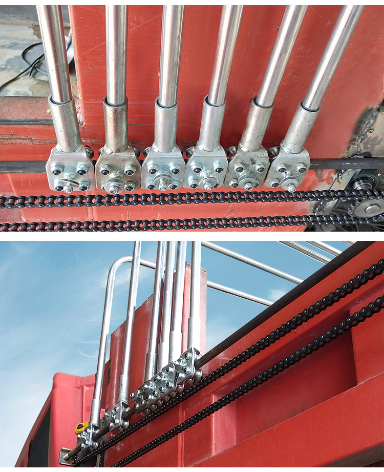 豫腾源自动篷布链条圆钢外挂货车渣土车汽车自卸车篷布盖电动篷布